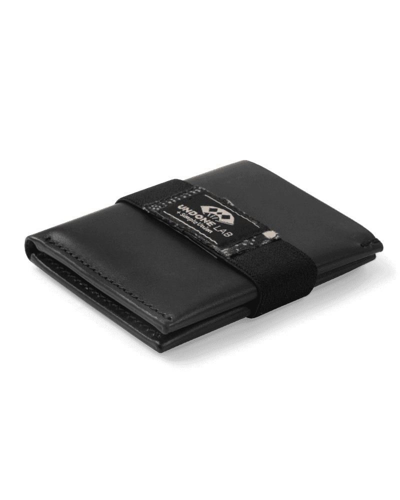 UNDONE LAB + Simple Union: Card Wallet (Black) - UNDONE Watches